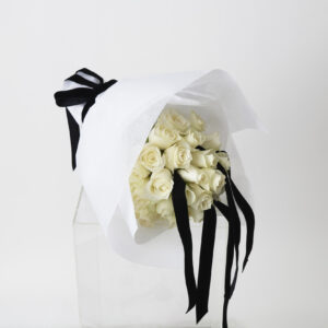 Locally Grown Roses in Glamorous Gift Wrapping